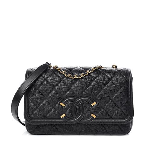 chanel cc filigree flap bag review|fashionphile chanel bags.